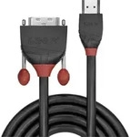 LINDY HDMI / DVI Adapterkabel HDMI-A Stecker, DVI-D 18+1pol. Stecker 10.00 m Schwarz