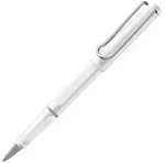 LAMY Tintenroller safari roll-ink mit T10 Tintenpatrone, white/wei&szlig;