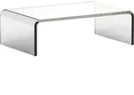 Maul Monitor-Erh&ouml;hung H&ouml;hen-Bereich: 10 bis 10cm Transparent