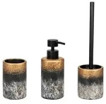 Bad-Accessoire Set Mod. Lacona, 3-teilig, aus hochwertigem Beton