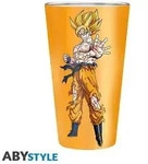 DRAGON BALL - Premium Large Glass - 400ml - Goku Saiyan - box