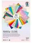 URSUS Basispapiere Motiv Fotokarton, Rainbow Colours