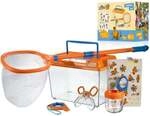 Bresser 11040 - DieMaus Outdoor-Set mit Terrarium, Kescher, Lupe, Lupendose,