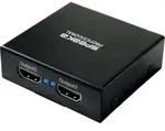 SpeaKa Professional SP-HDS-220 1+2 Port HDMI-Splitter Ultra HD-f&auml;hig 3840 x 2160