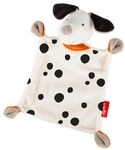 Sigikid 43594 - Baby Schnuffeltuch Dalmatiner Dotson, wei&szlig;/schwarz,