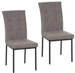 HTI-Living Stuhl Matthew hellbraun 2er Stuhl Matthew hellbraun 2er