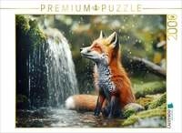 CALVENDO Puzzle Ein Motiv aus dem Kalender "Plitsch, Platsch, tierisch nass"...