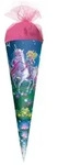 Motivschult&uuml;te, Magische Einhornreiterin, 50 cm
