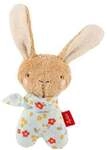 Sigikid 31272 - Greifling Hase, 15 cm, braun/blau/gebl&uuml;mt, Farmhouse Family