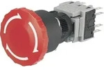 TRU Components LAS1-BY-22TSA Not-Aus-Schalter 250 V/AC 3A 2 &Ouml;ffner, 2 Schlie&szlig;er