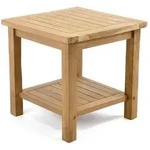 Beistelltisch Blumenhocker Teakholz behandelt Teak