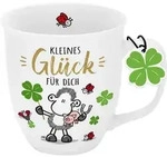 Tasse mit Golddruck "Kleines Gl&uuml;ck f&uuml;r dich"