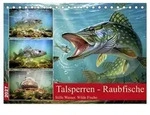 Talsperren - Raubfische (Tischkalender 2027 DIN A5 quer), CALVENDO Monatskalender