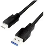 LogiLink USB-Kabel USB 3.2 Gen1 USB-A Stecker, USB-C&reg; Stecker 3.00 m CU0171