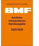 Amtliche Umsatzsteuer-Handausgabe 2025/2026