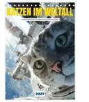 Katzen im Weltall - lustiger Katzenkalender f&uuml;r Kinder, Familien und Katzenliebhaber