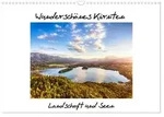 Wundersch&ouml;nes K&auml;rnten. Landschaft und Seen. (Wandkalender 2027 DIN A3 quer),