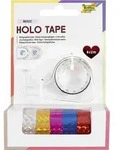 Folia Holo Tape BASIC, 12mmx2m, 6 Rollen, farbig sortiert