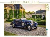 CALVENDO Puzzle Hispano-Suiza J 12 (Frankreich, 1933) im gepflasterten Ehrenhof...