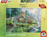Schmidt 58811 - Abraham Hunter, Wiesenleuchten, Puzzle, 1000 Teile