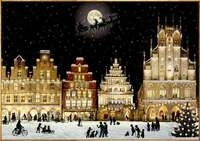 Puzzle &ndash; Nostalgisches Stadtpanorama
