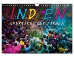Indien - Spektakel der Farben (Wandkalender 2027 DIN A4 quer), CALVENDO