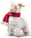 Steiff 282010 - Leandro Lama, Weihnachten, stehend, Pl&uuml;sch, 19 cm