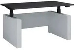 Schreibtisch h&ouml;henverstellbar Salia 140x80