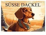 Dackel (Tischkalender 2027 DIN A5 quer), CALVENDO Monatskalender
