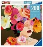 Erwachsenenpuzzle 200 Teile - Rose