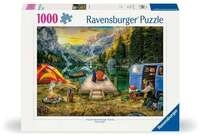 Erwachsenenpuzzle 1000 Teile - Campingurlaub
