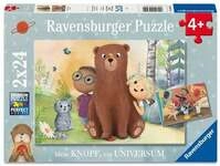 Kinderpuzzle 2x24 Teile - Mein Knopf, ein Universum