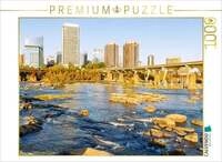 CALVENDO Puzzle Skyline von Richmond vom James River 1000 Teile Lege-Gr&ouml;&szlig;e...