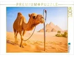 CALVENDO Puzzle Kamel und Nadel&ouml;hr - Keine Chance f&uuml;r Dickh&auml;uter 1000 Teile