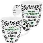 GRUSS & CO Tasse Motiv Fu&szlig;ball