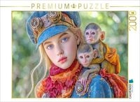 CALVENDO Puzzle Viel Herz f&uuml;r kleinere Tiere 2000 Teile Lege-Gr&ouml;&szlig;e 90 &times; 67...