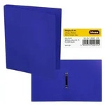 Idena Ringbuch aus Kunststoff 2 Ringe blau DIN A4 R&uuml;ckenbreite 2cm