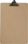 Creativ Company Clipboard A4, Gr&ouml;&szlig;e 23x34x0,3 cm Braun