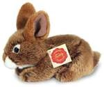 Teddy Hermann 93709 - Hase, Pl&uuml;schtier, braun, 19 cm