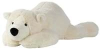 Heunec 248977 - Misanimo Eisb&auml;r liegend, Pl&uuml;schtier, 50 cm