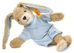 Steiff 237508 - Hoppel Hase mit Anzug in blau, Pl&uuml;sch, 20 cm