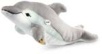 Steiff 063183 - Cappy Delphin, liegend, Webpelz, 35 cm