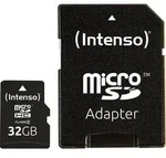 Intenso 32 GB Micro SDHC-Card microSDHC-Karte 32 GB Class 4 inkl. SD-Adapter