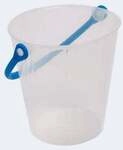 Transparenter Eimer, 1,5l