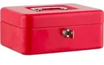 SAX Geldkassette 20x16x9 cm, rot