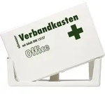 Verbandkasten Office wei&szlig; 26 x 16 x 8 cm DIN13157