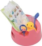 Puppen-T&ouml;pfchenset mit Zubeh&ouml;r, # 15 cm