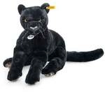 Steiff 084072 - Nero Schlenker-Panther, liegend, schwarz, Pl&uuml;sch, 40 cm