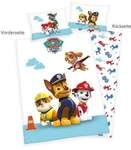 Paw Patrol 2432205063 - Bettw&auml;sche, 40x60 cm + 100x135 cm, 100% Baumwolle