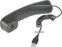 Digitus DA-70772 Schnurgebundener Telefonh&ouml;rer Schwarz